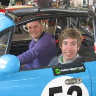 Lap of Rockingham in the MX5 - Daniel Rogers and Rhys Jenkins