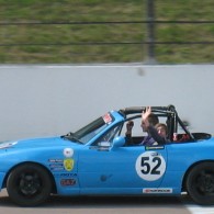 On Track at Rockingham for the Parade Lap
